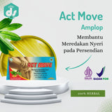 ACT MOVE Herbal Medicine 1 Envelope @ 6 Capsules (x2) Relieves Joint Pain