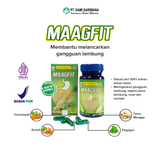 MAAGFIT Herbal Medicine 60 Capsules Relieves Gastritis and Stomach Disorders