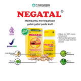 NEGATAL Herbal Medicine 18 Capsules Treats Itchy Skin, Boils, and Acne