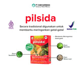 PILSIDA Herbal Medicine 100 Pills Relieves Itchy Skin Problems, Boils, and Acne