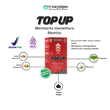 TOP UP Herbal Supplement 18 Capsules Increases Stamina and Body Resistance