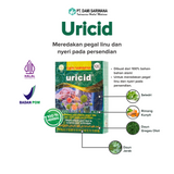 URICID 100 Pills Herbal Medicine Treats Gout, Aches, and Joint Pain