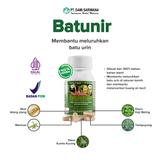 BATUNIR Herbal Medicine 60 Capsules Dissolves Kidney Stones and Facilitates Urination