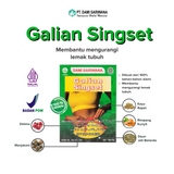 Herbal Diet Pills BPOM GALIAN SINGSET 100 Slimming Pills for Weight Loss and Fat Reduction